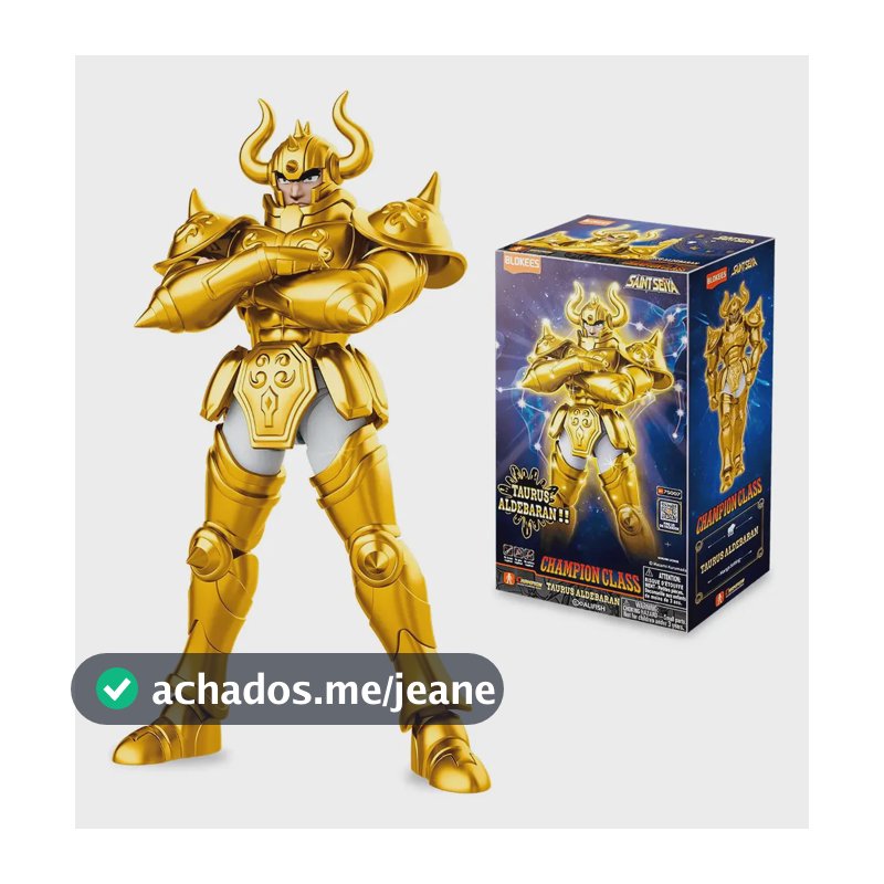 Blokees Cavaleiros Do Zodíaco Champion | Taurus Aldebaran