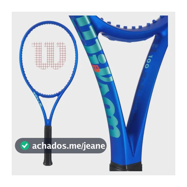 Raquete De Tênis Wilson Ultra 100 V5 300g - 2025