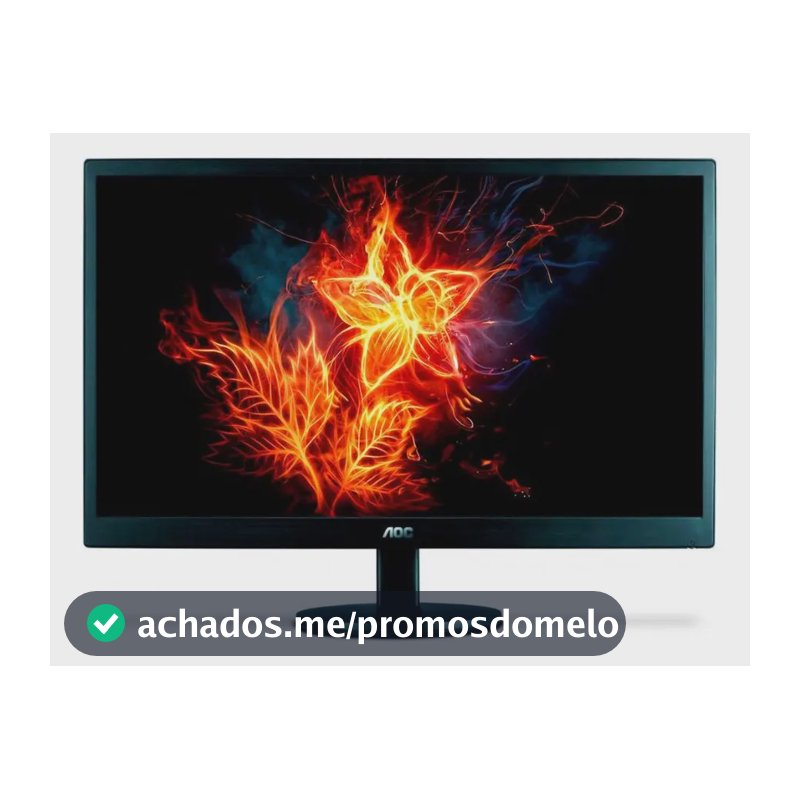 Monitor AOC E970SWHNL de 18.5" com LED HD e HDMI