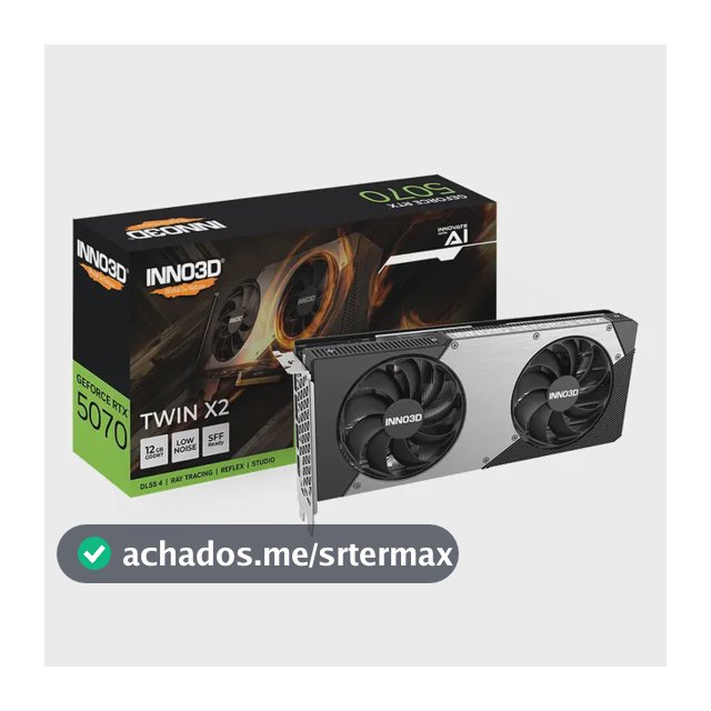 Placa de Vídeo Inno3D Nvidia GeForce RTX 5070 12GB GDDR6