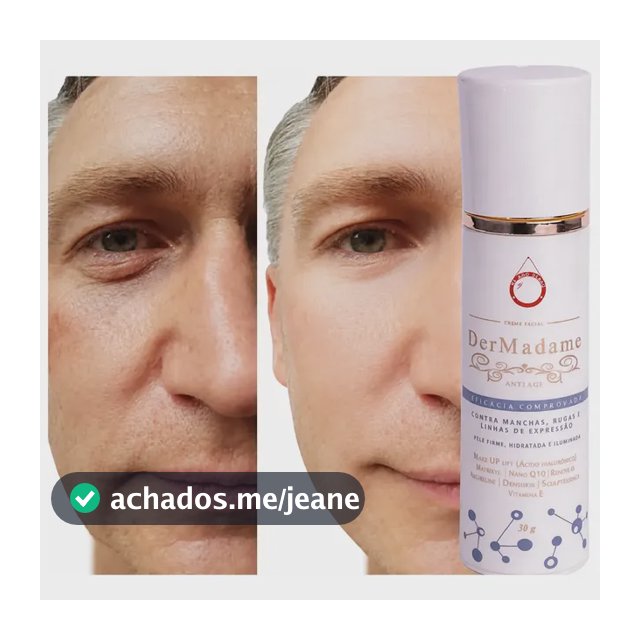 Creme Facial Homem Que Se Cuida P/ Flacidez, Manchas E Rugas Todo Tipo De Pele Noite