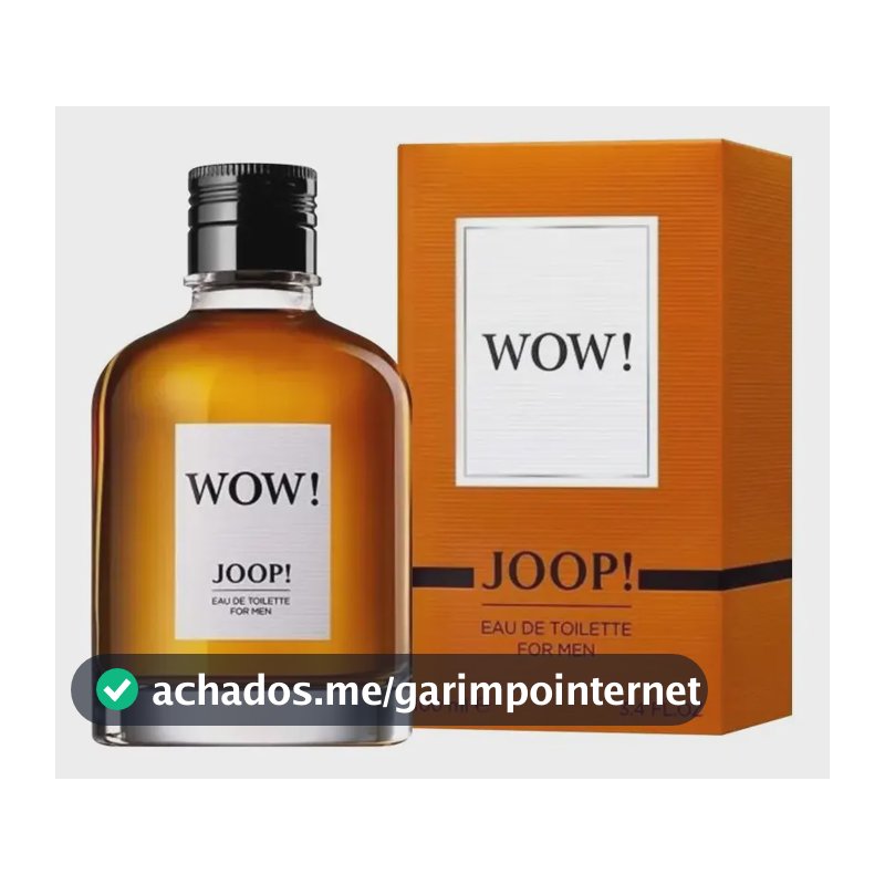 Perfume Wow Joop Eau De Toilette For Men 100ml
