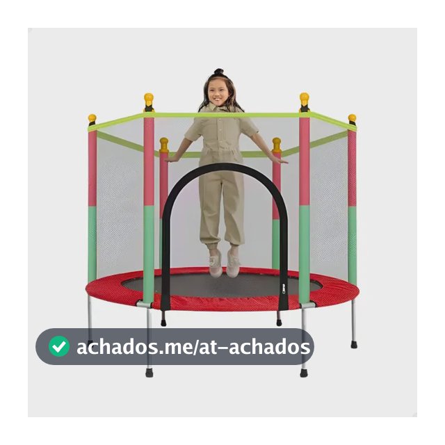 Cama Elástica Pula Pula Infantil Trampolim 1,4 Metros Atentu