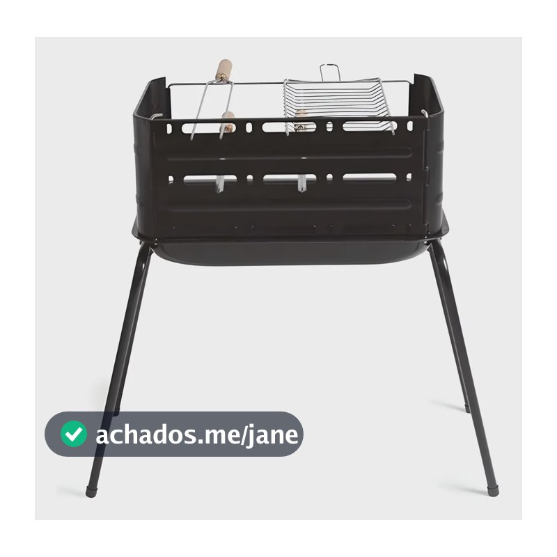Churrasqueira Móvel Mor Montana 3005 54cmx35cmx64cm