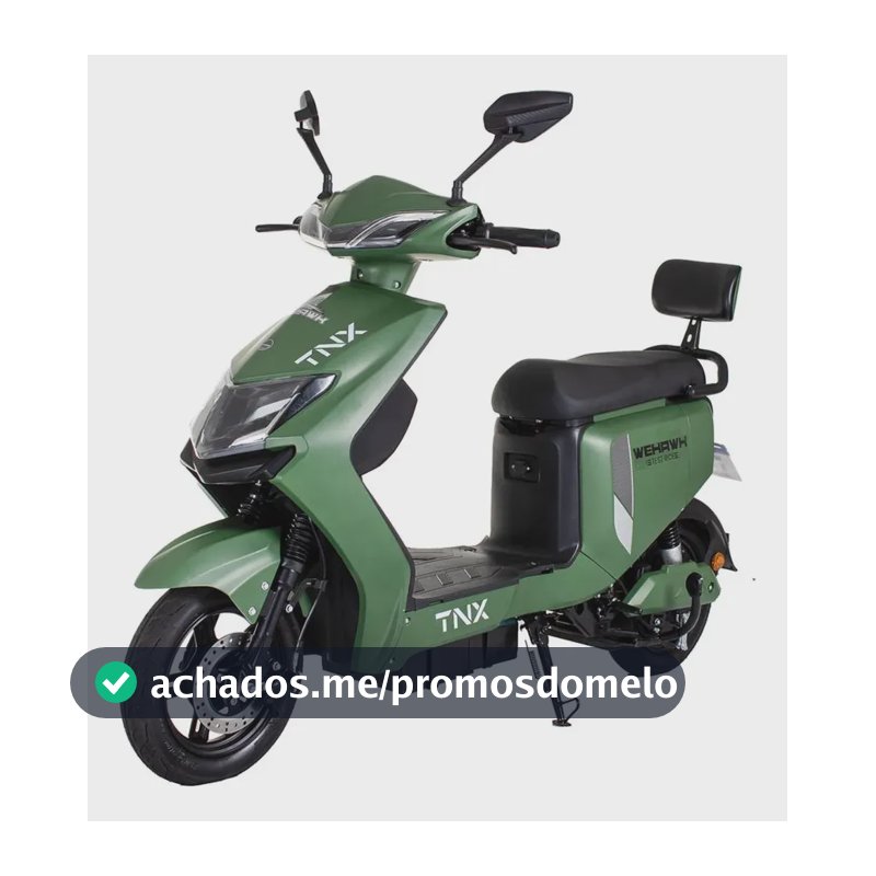 Scooter Moto Wehawk  1000w  Bateria Chumbo 60v 20ah, Sem Cnh Verde-escuro