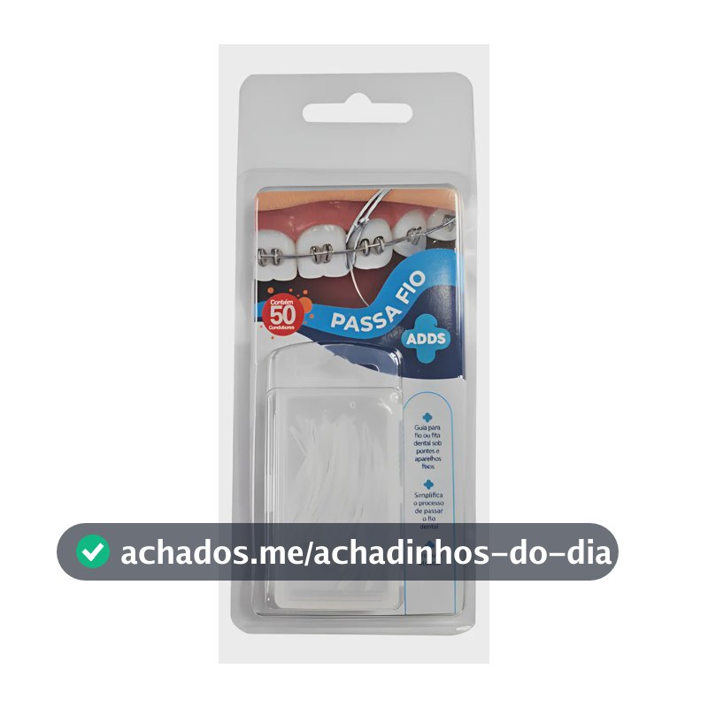 Passa Fio Dental C/ 50 Unid