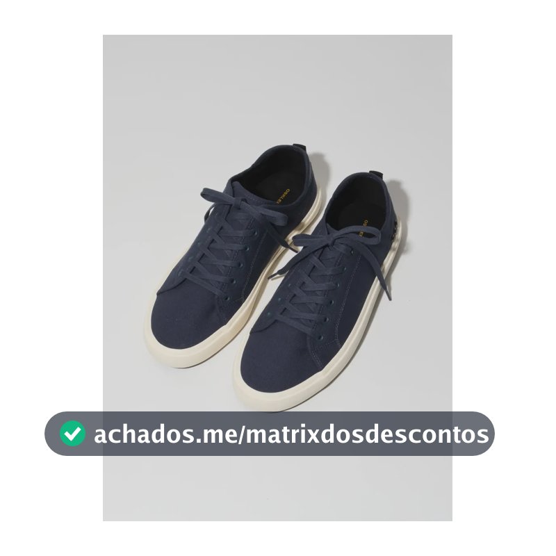 Tênis Masculino Drift Osklen Marinho Liso 40 Br