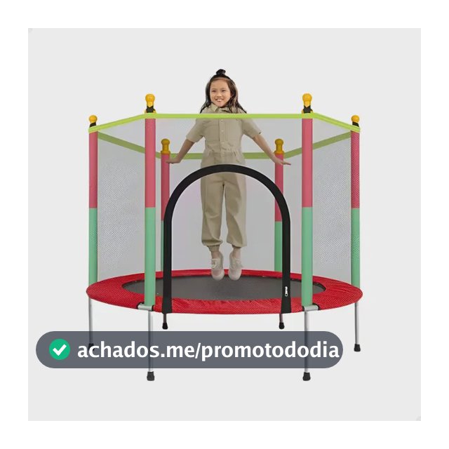 Cama Elástica Pula Pula Infantil Trampolim 1,4 Metros Atentu