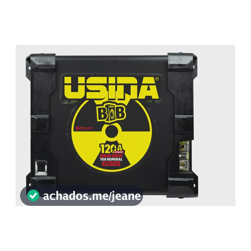 Fonte Automotiva Usina Spark 120A 12V Bivolt Linha Bob Dynamic