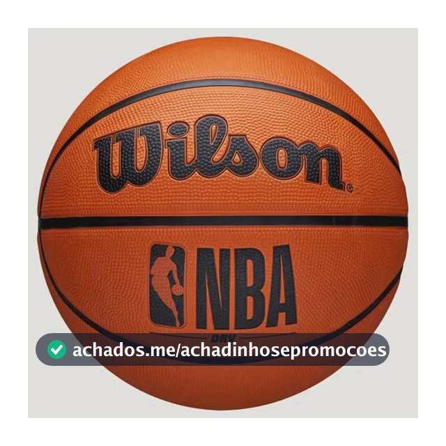 Bola De Basquete Nba Wilson Drv Original Oficial Licenciada Laranja/preto