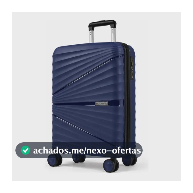 Mala Viagem Bordo 10kg Compacta Premium Giratória Cadeado