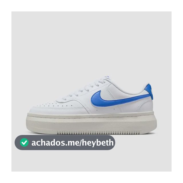 Tênis Nike Court Vision Alta Feminino