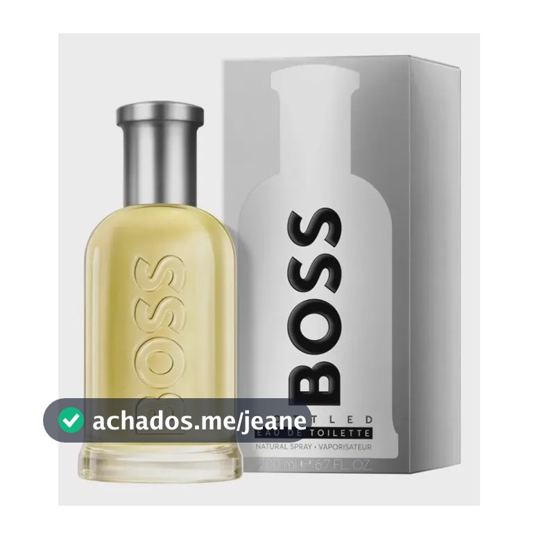 Boss Bottled ( Cinza ) Eau De Toilette 200ml Masculino