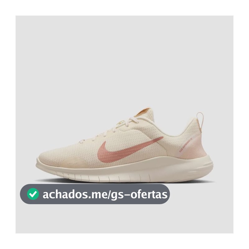 Tênis Nike Flex Experience 12 Feminino Bege 36 Br