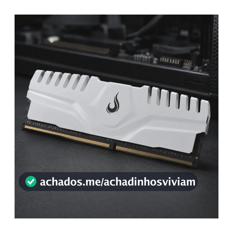 Memória Ram 8gb Ddr4 | Rise Mode | 3200mhz | Z Series Branco