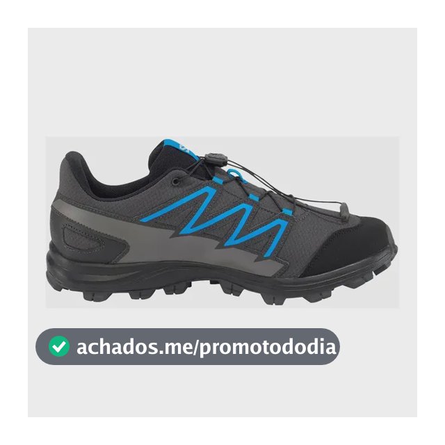 Tênis Salomon Wattara M Preto/azul