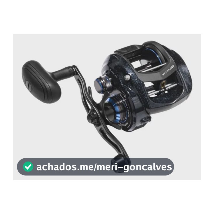 Carretilha Marine Sports Titan 400 SW Esquerda 7.1:1 Alumínio Cinza