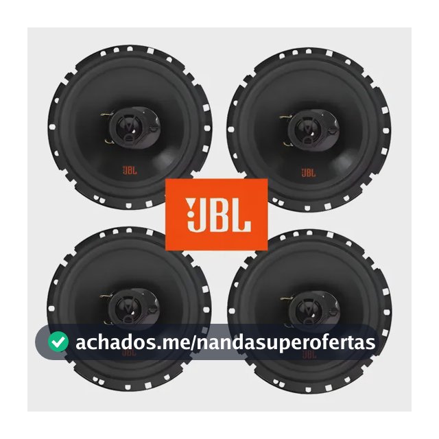 Kit 4 Alto Falante Original Jbl 6polegadas 220wrms Preto