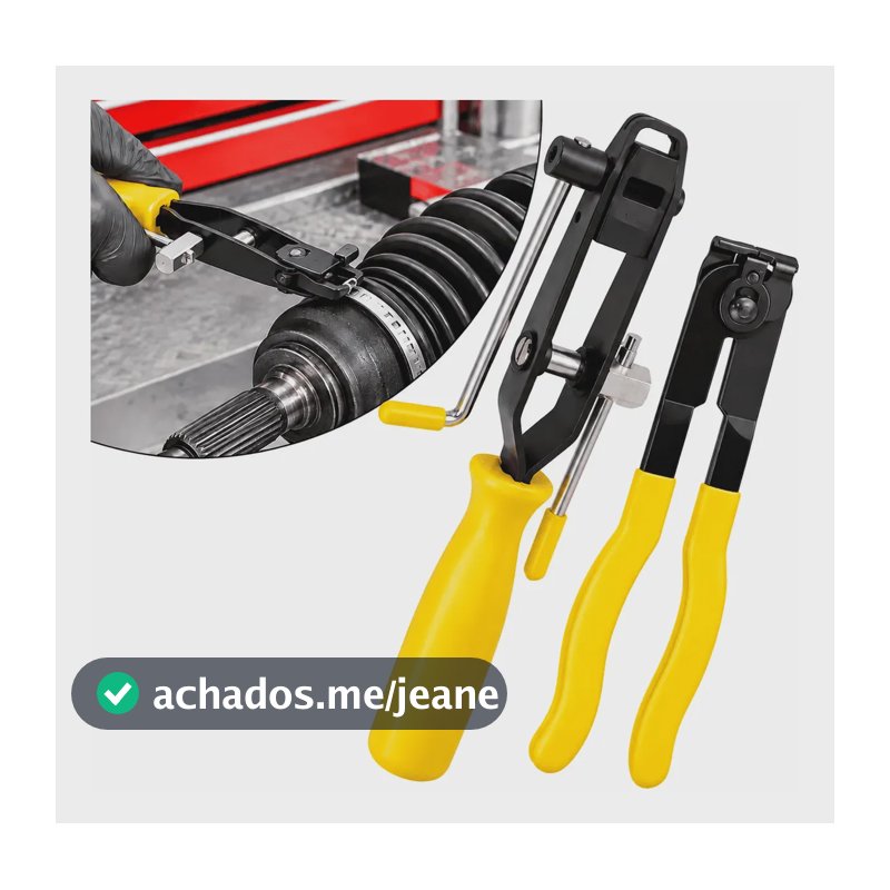 Kit 2 Alicates Para Abraçadeira  Coifa Junta Homocinética