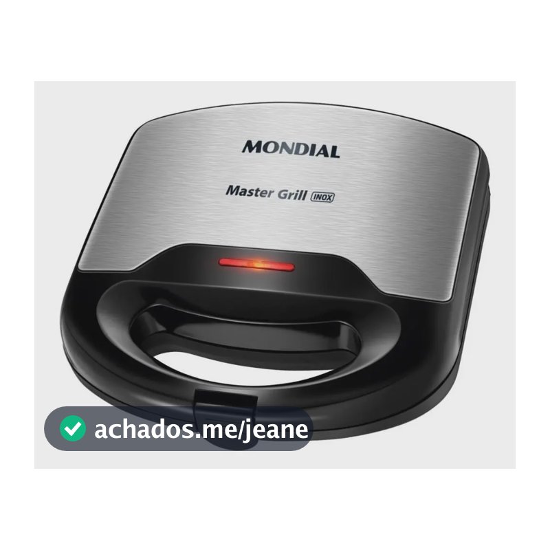 Sanduicheira Mondial Master Grill Mondial 750W S-20
