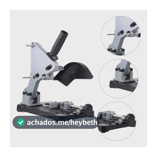 Suporte Base Bancada Para Esmerilhadeira Angular 115 A 125mm