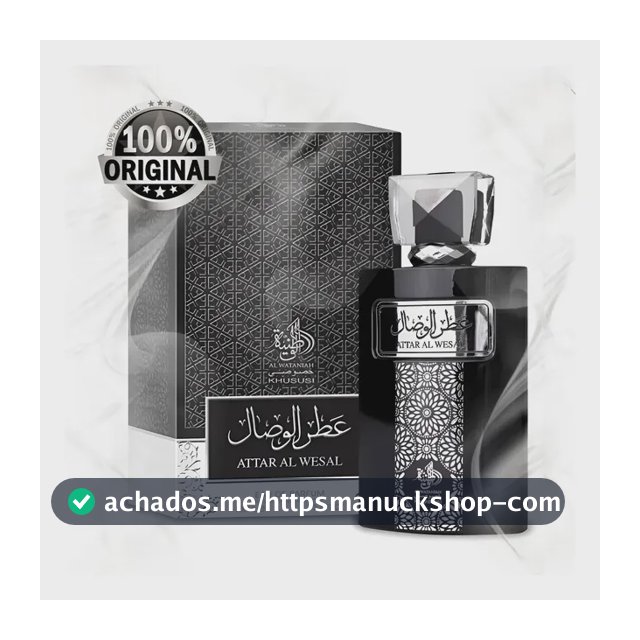 Perfume Attar Árabe Al Wesal Wataniah 100ml - Masculino Eau De Parfum Lacrado Importado