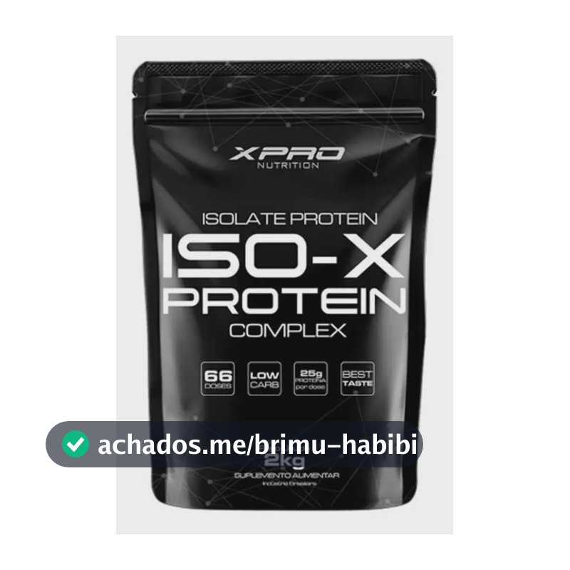 Isox Protein Complex Refil 2kg Sabor Baunilha - XPro Nutrition
