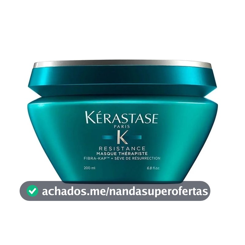 Máscara de Reconstrução Profunda para Cabelos Danificados, Força e Elasticidade Résistance Thérapiste Kérastase 200ml