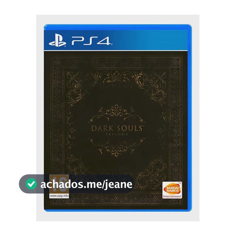 Dark Souls Trilogy Ps4 Eur Midia Fisica