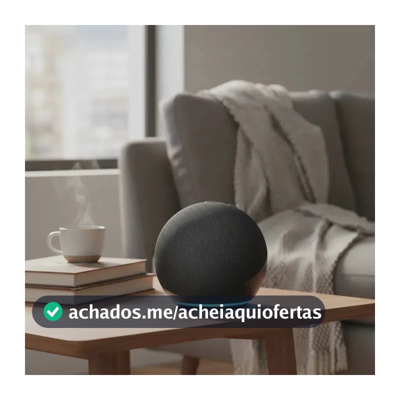 Amazon Echo Dot 5ª Geração Com Alexa E Som Inteligente