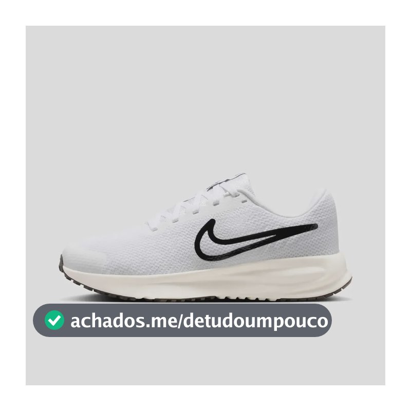Tênis Nike Run Defy Feminino Branco/preto 37 Br