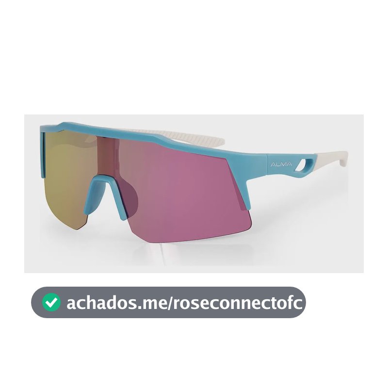 Óculos De Sol Esportivo Uv 400 Rosa Maiorca Alma Genius