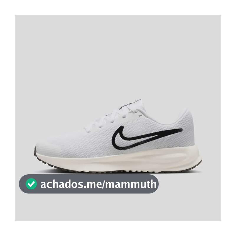 Tênis Nike Run Defy Feminino Branco/preto 35 Br