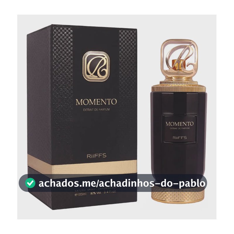 Perfume Árabe Riiffs Momento Edp 100ml Masculino