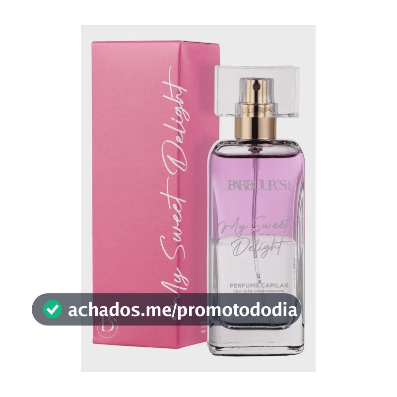 Perfume para Cabelo Feminino Barbour's Delina Delight 50ml