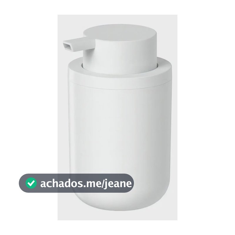 Porta Sabonete Líquido Saboneteira Líquida Ou Bold Branco