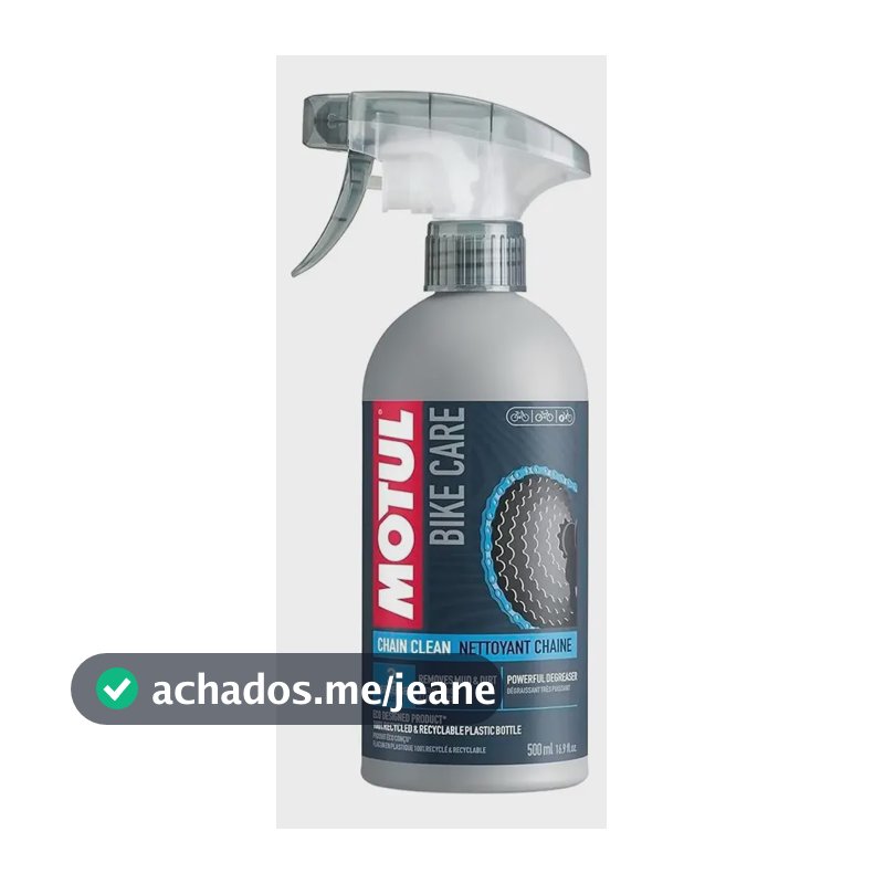 Motul Chain Clean 500ml Limpador Desengraxante Corrente Bike