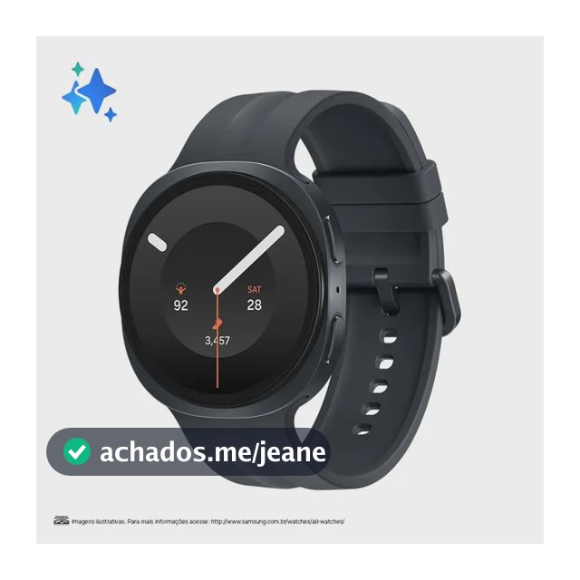 Samsung Galaxy Watch9 Smartwatch 40mm Bt, Galaxy Ai - Preto