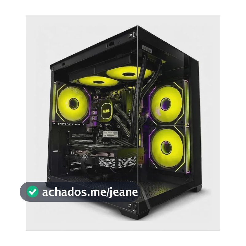 Pc Gamer Lux 7 5700x 16gb 1tb Rtx 5060 Wi-fi Watercooler 240mm RGB (Preto)