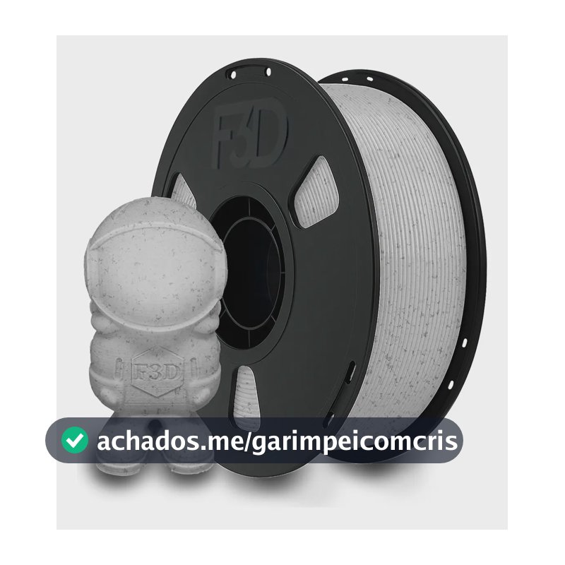 Filamento Pla Premium 1kg Granito High Speed Impressora 3d