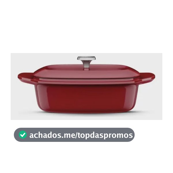 Electrolux Panela Oval de Ferro Fundido Esmaltado Expert 27cm Vermelha Com 2 Pegadores de Silicone