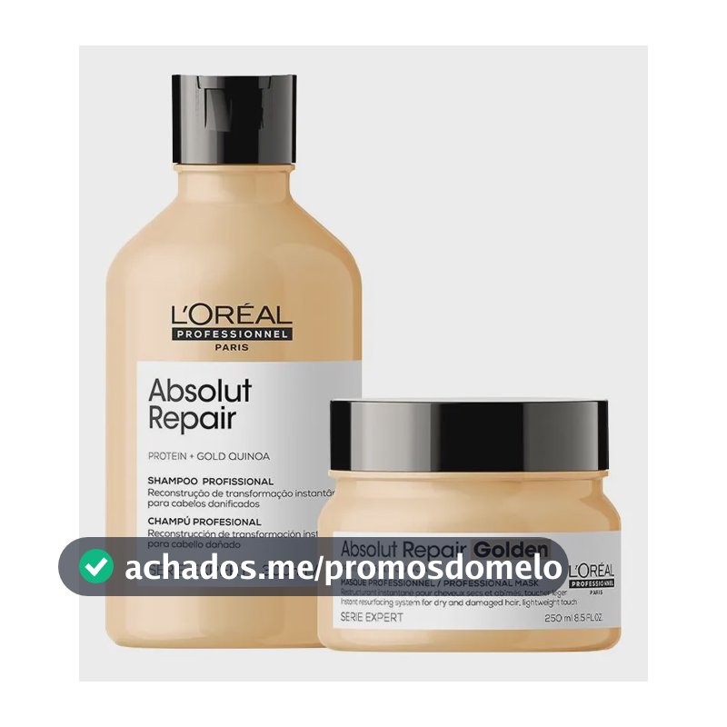 Kit L'oréal  Pro Absolut Repair Gold Quinoa - Sh+másc