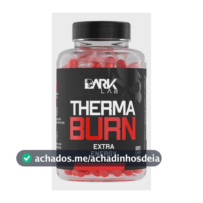Termogênico Therma Burn 210mg De Cafeína 120 Caps Dark Lab Sabor Sem sabor