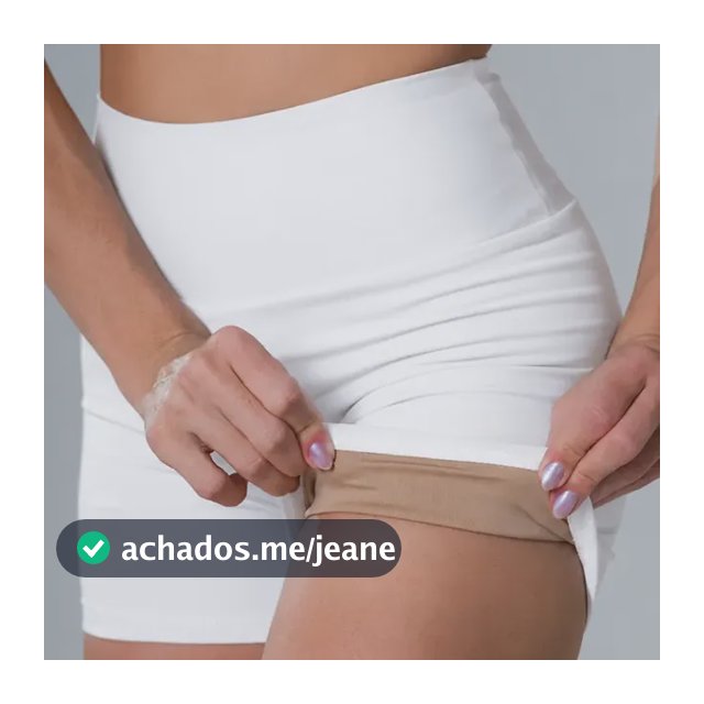 Bermuda Academia Feminino Zero Transparencia Tecido Premium