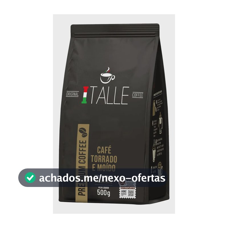Café Torrado E Moído Extraforte Café Italle 500g Pó