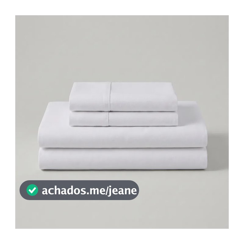 Jogo De Lençol Microfibra 4 Peças 400 Fios Casal - Mercado Livre Basics