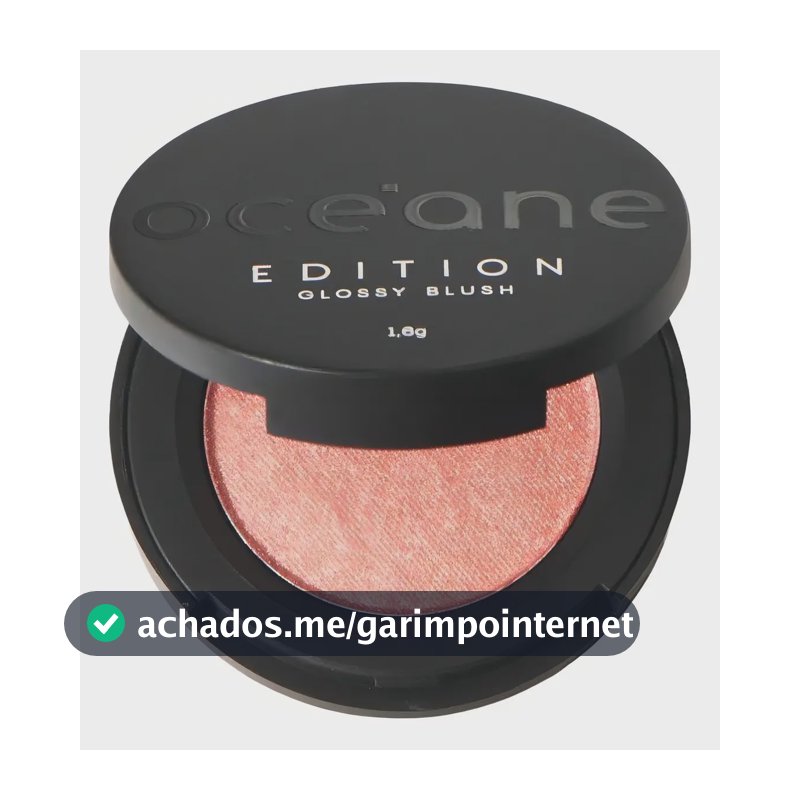 Mini Blush Cintilante Rose Pink - Océane Edition 1,6g Tom da maquiagem Rosa