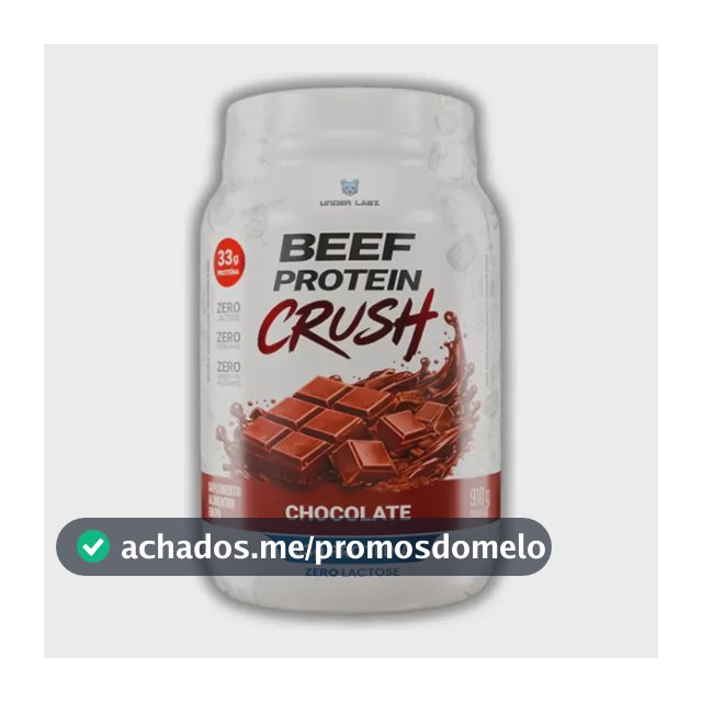Beef Protein Crush Chocolate 910g - Under Labz Chocolate
