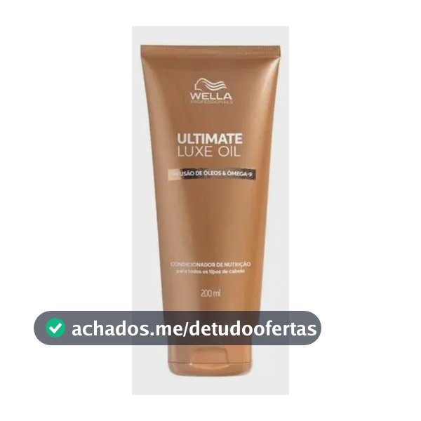 Wella Professionals Ultimate Luxe Oil - Condicionador 200ml