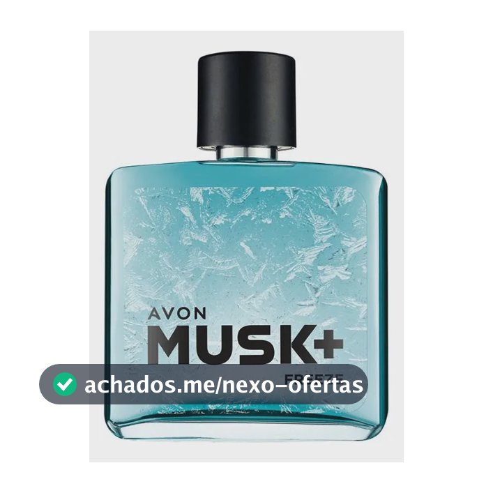 Deo Colônia Avon Musk+ Freeze 75ml